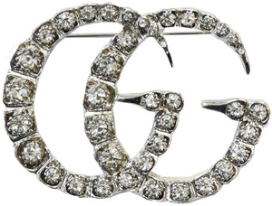 Gucci Diamond Brooch Pin