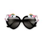 Load image into Gallery viewer, Kids Unicorn Heart Shape Sunglasses
