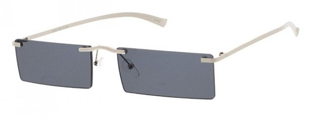 Slim Metal Rimless Lens