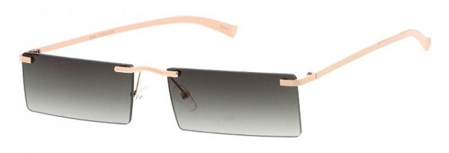 Slim Metal Rimless Lens